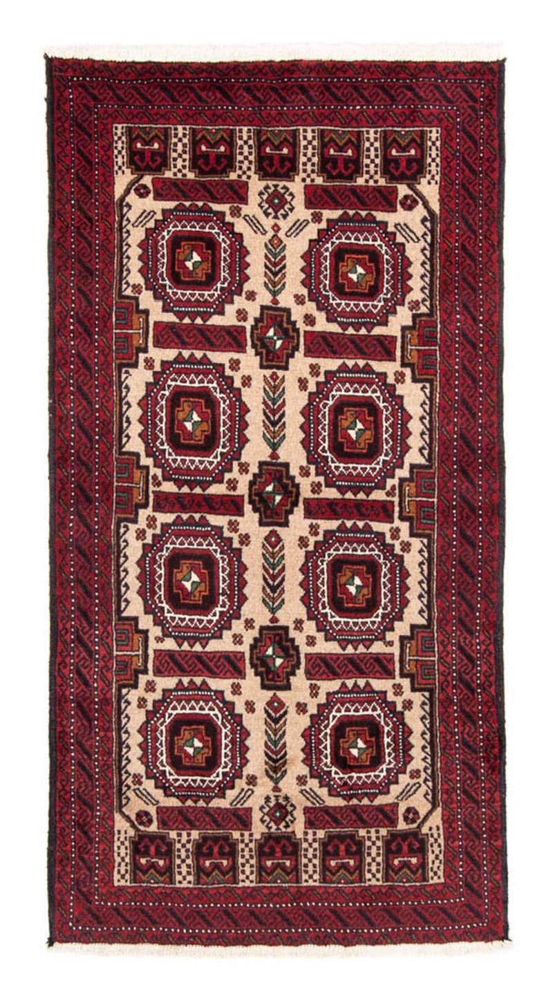 Loper Baluch tapijt - 190 x 104 cm - beige