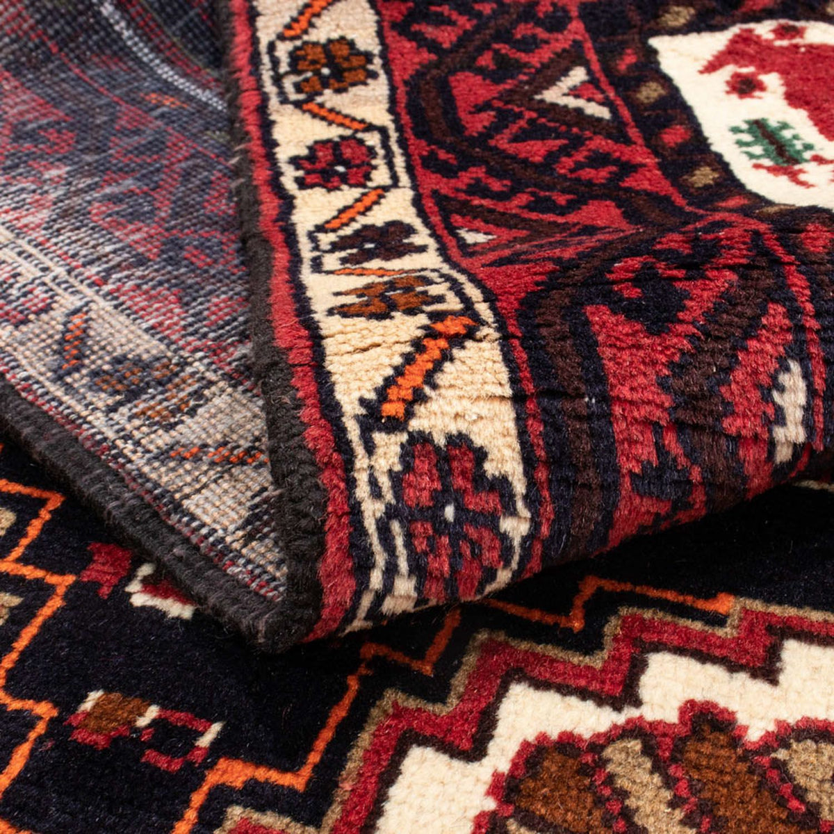 Loper Baluch tapijt - 181 x 99 cm - rood