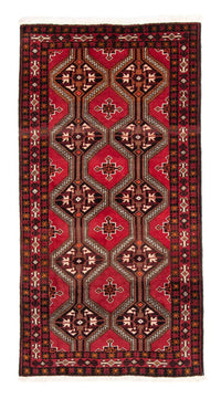 Loper Baluch tapijt - 194 x 100 cm - rood