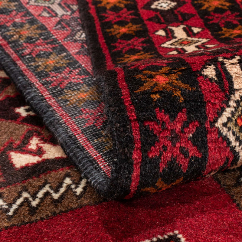 Loper Baluch tapijt - 194 x 100 cm - rood