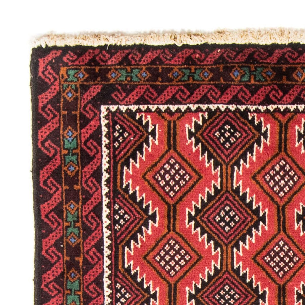 Loper Baluch tapijt - 188 x 98 cm - rood