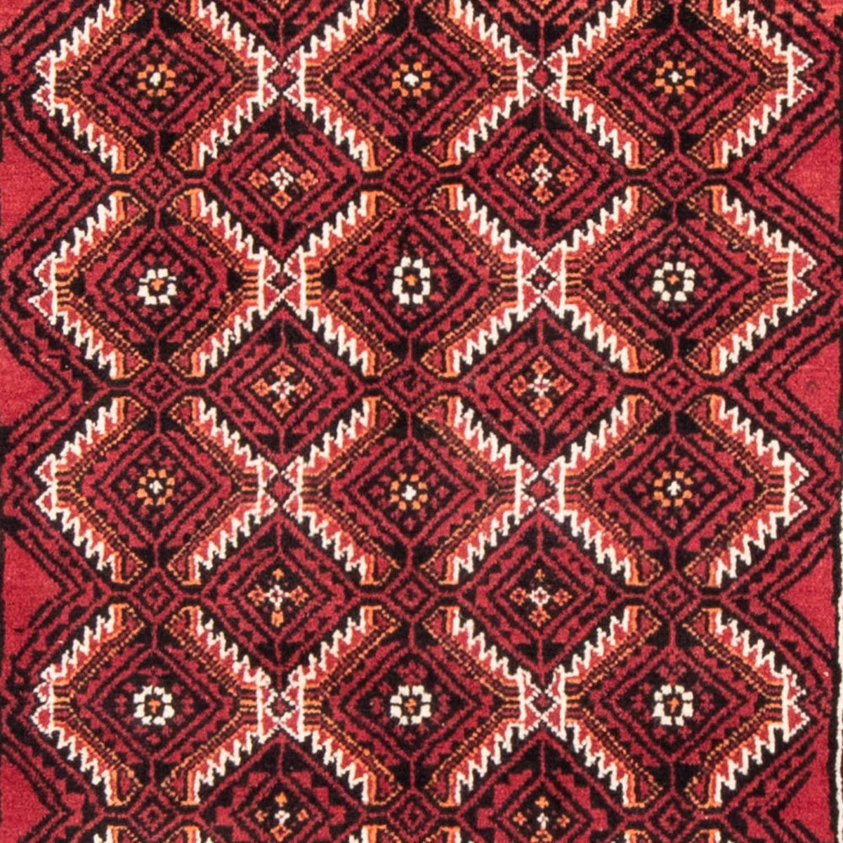 Loper Baluch tapijt - 191 x 101 cm - rood