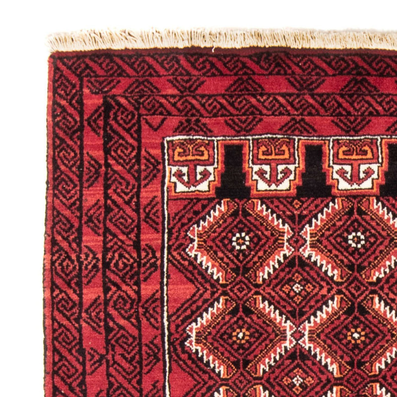 Loper Baluch tapijt - 191 x 101 cm - rood