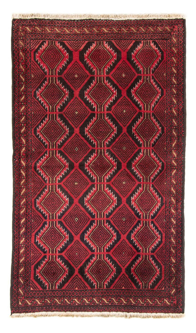 Loper Baluch tapijt - 184 x 103 cm - rood