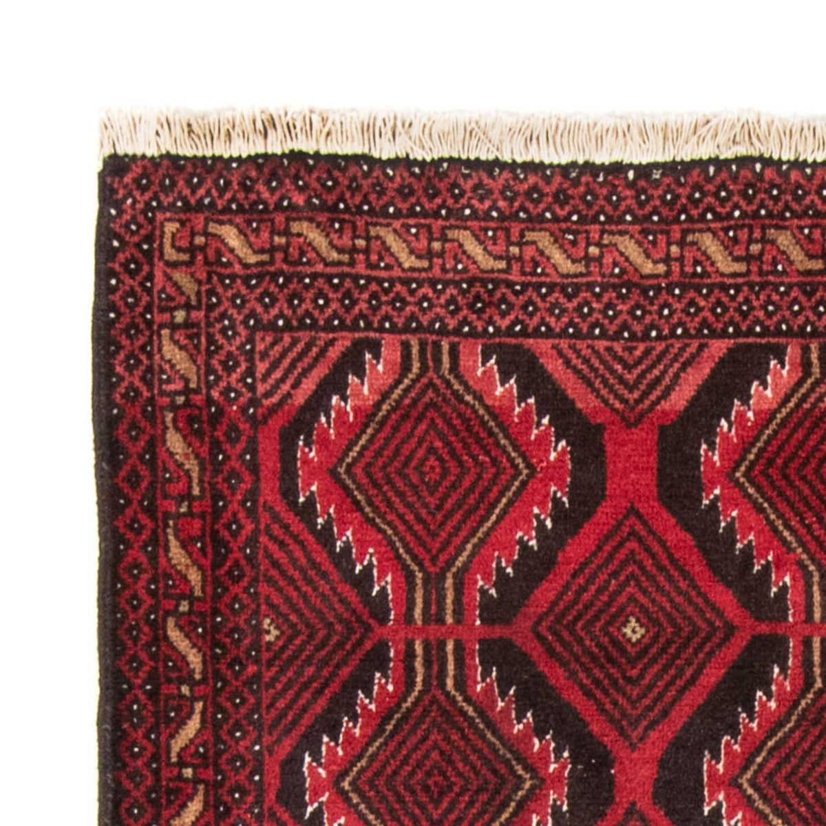Loper Baluch tapijt - 184 x 103 cm - rood