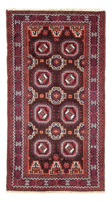 Loper Baluch tapijt - 192 x 101 cm - rood