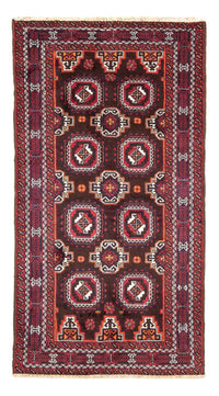 Loper Baluch tapijt - 192 x 101 cm - rood