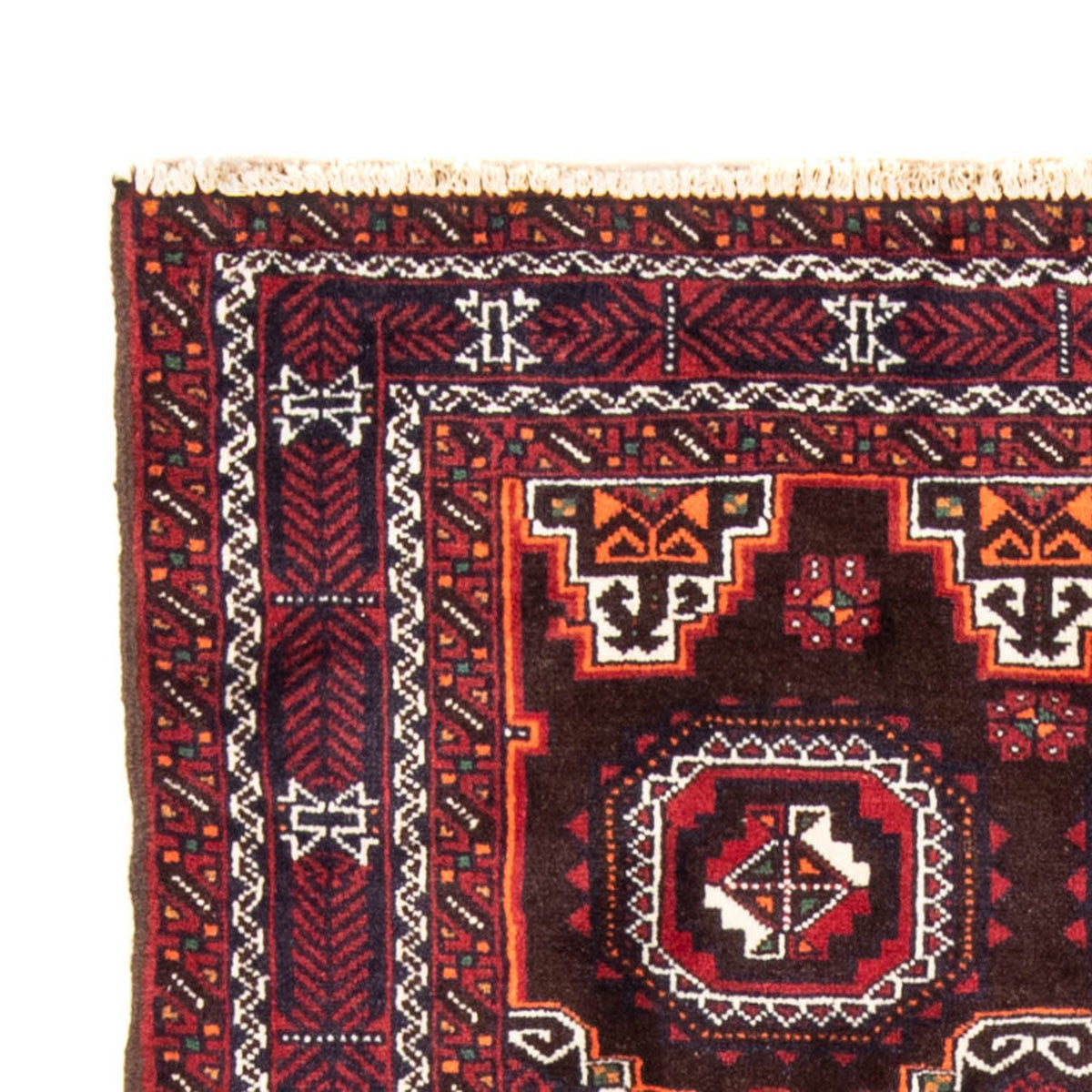 Loper Baluch tapijt - 192 x 101 cm - rood