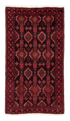 Loper Baluch tapijt - 182 x 100 cm - donkerrood
