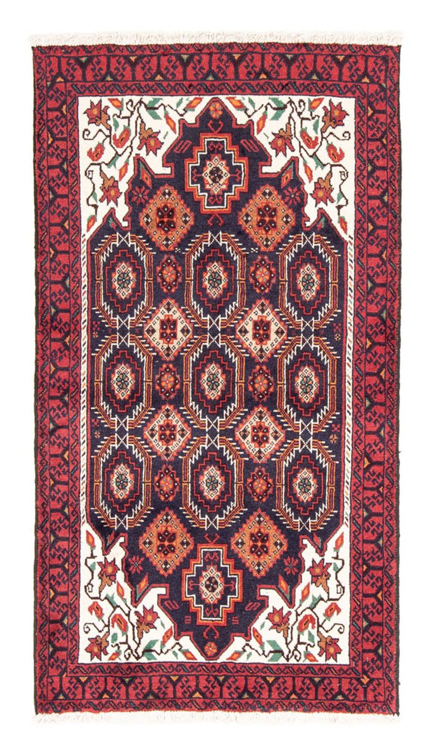 Loper Baluch tapijt - 177 x 94 cm - rood