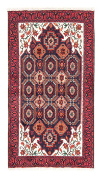 Loper Baluch tapijt - 177 x 94 cm - rood