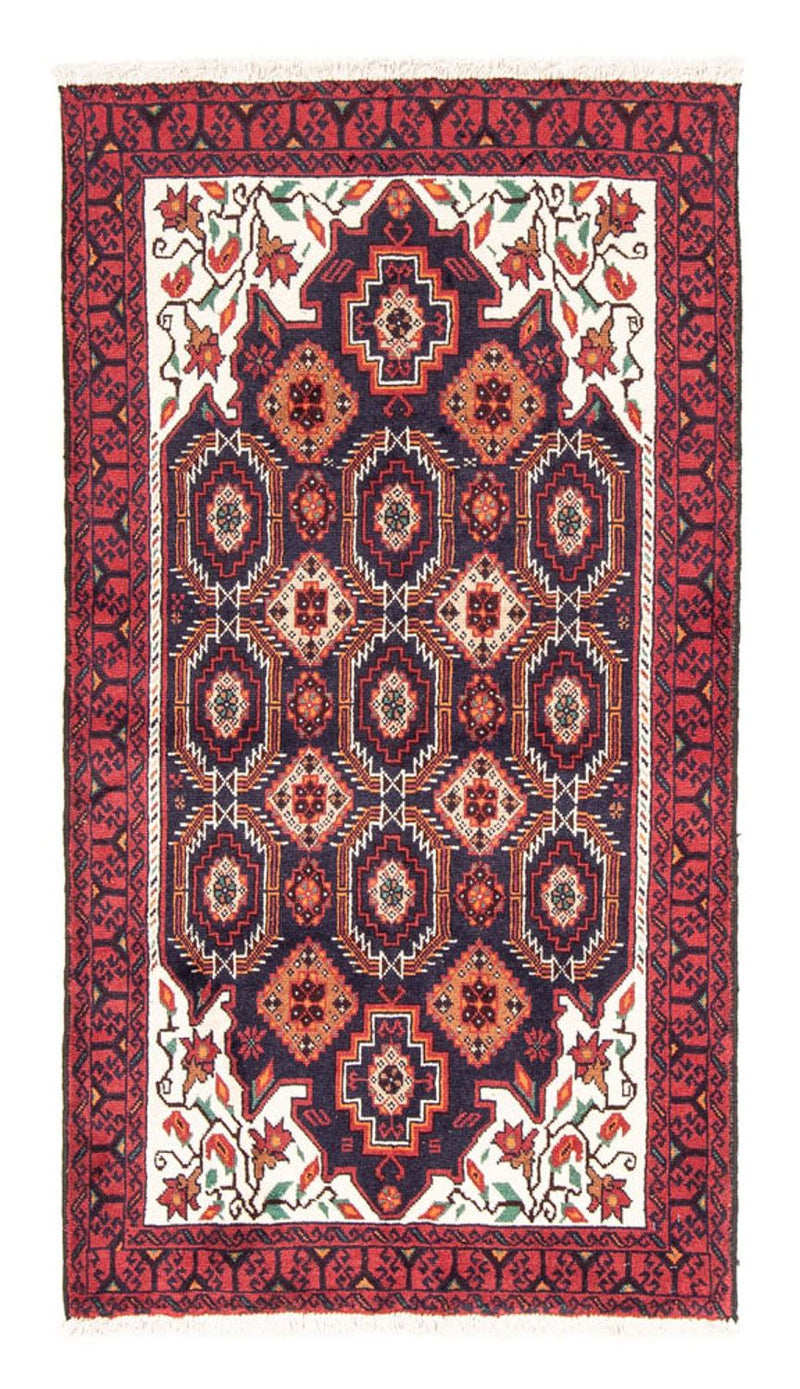 Loper Baluch tapijt - 177 x 94 cm - rood