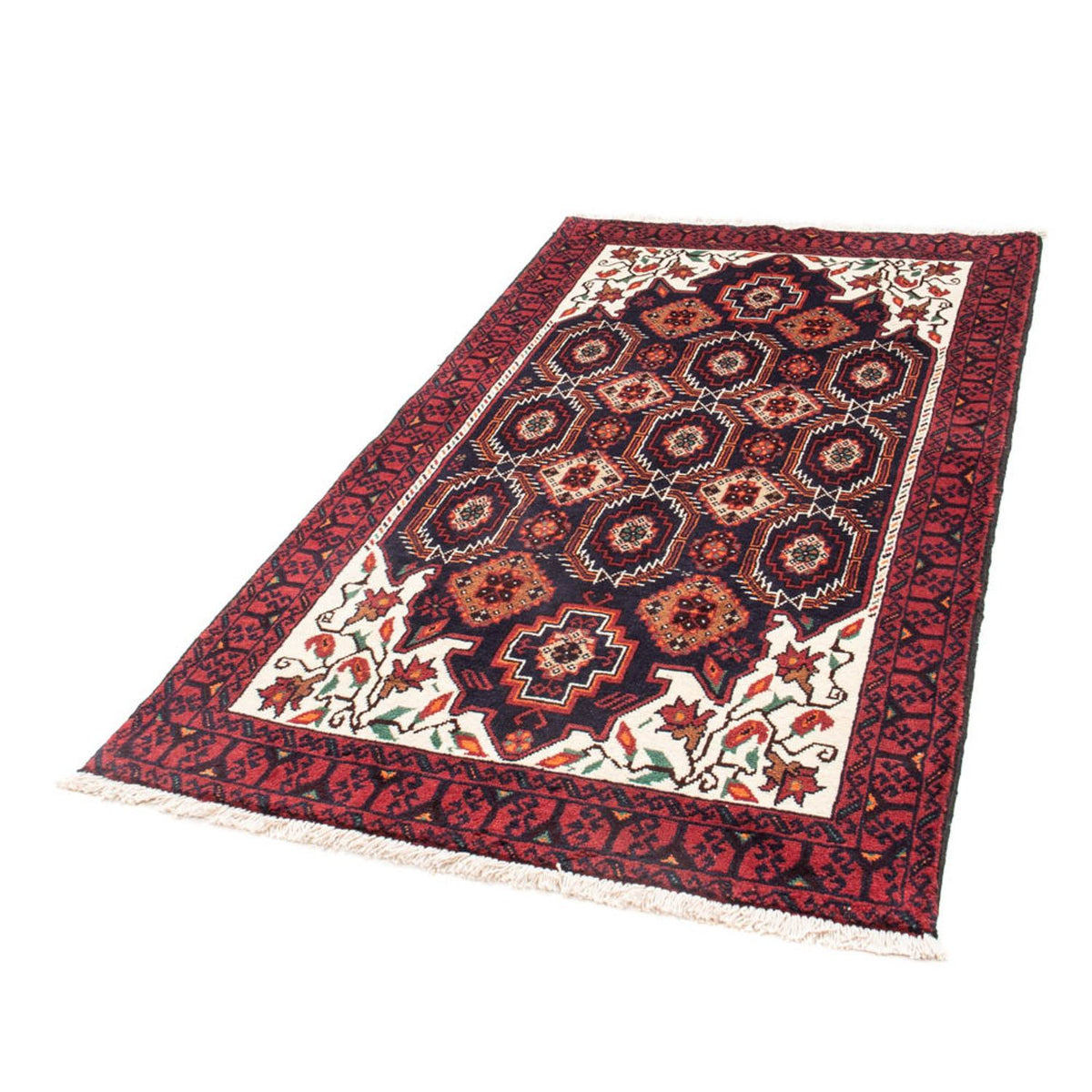 Loper Baluch tapijt - 177 x 94 cm - rood