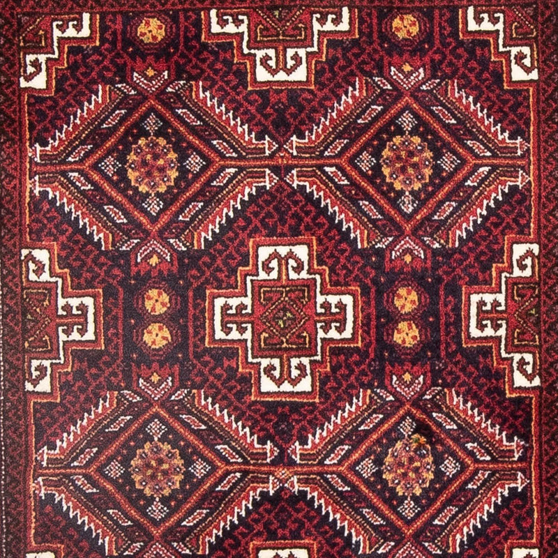 Baluch tapijt - 152 x 81 cm - donkerrood