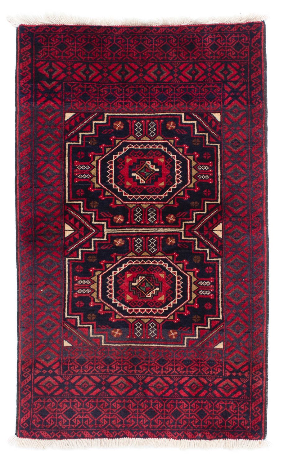 Baluch tapijt - 146 x 84 cm - donkerrood