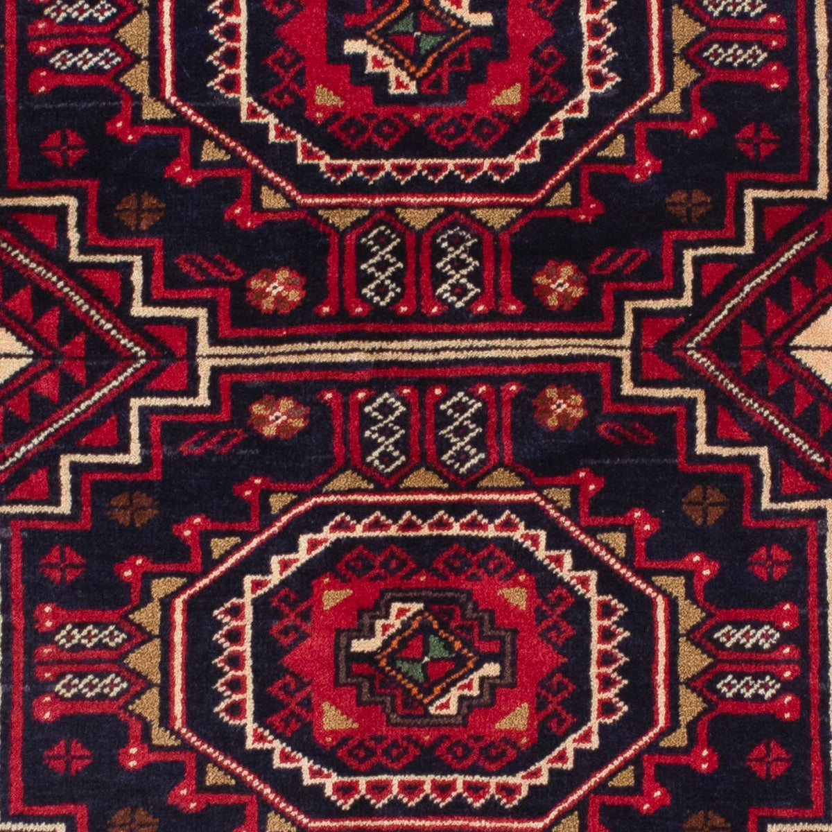 Baluch tapijt - 146 x 84 cm - donkerrood