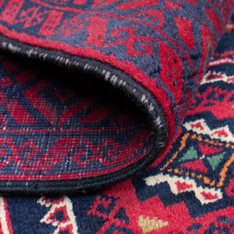 Baluch tapijt - 146 x 84 cm - donkerrood