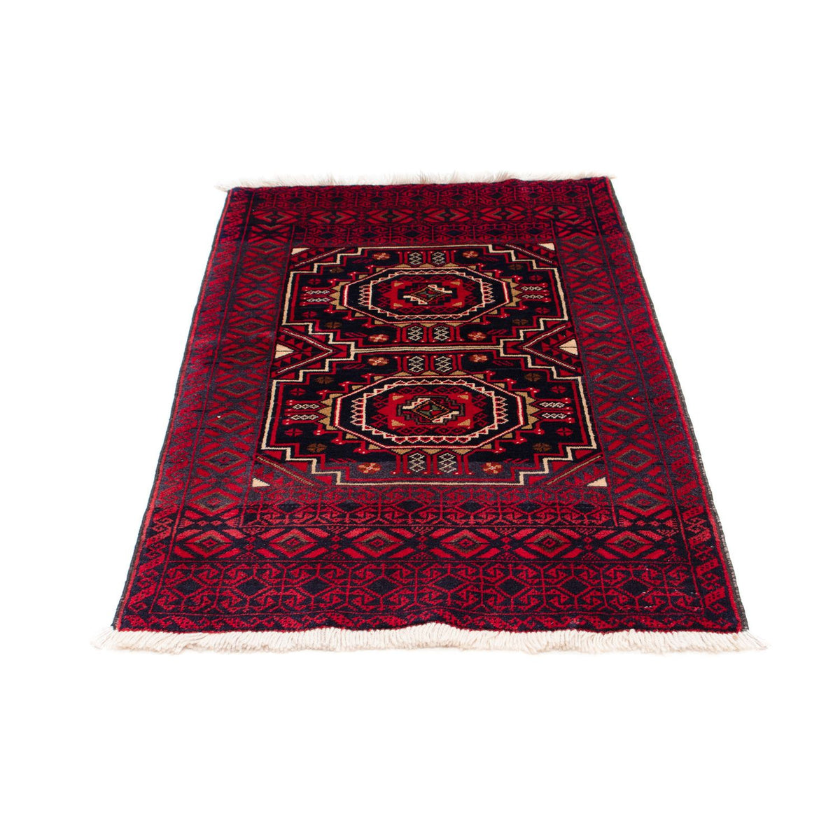 Baluch tapijt - 146 x 84 cm - donkerrood