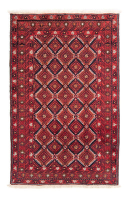 Loper Baluch tapijt - 184 x 105 cm - rood