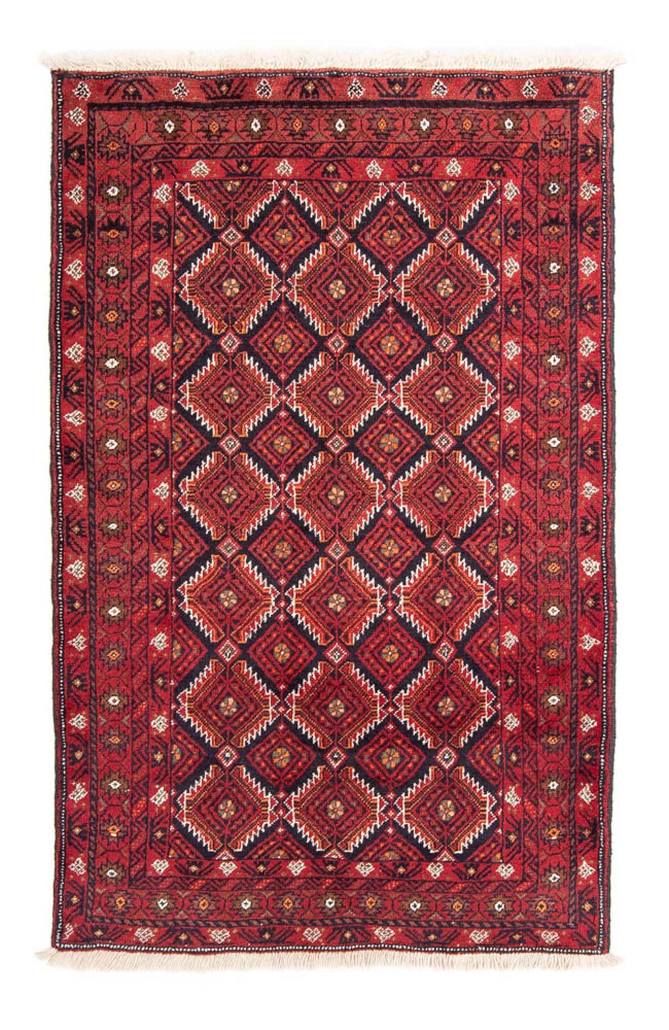 Loper Baluch tapijt - 184 x 105 cm - rood
