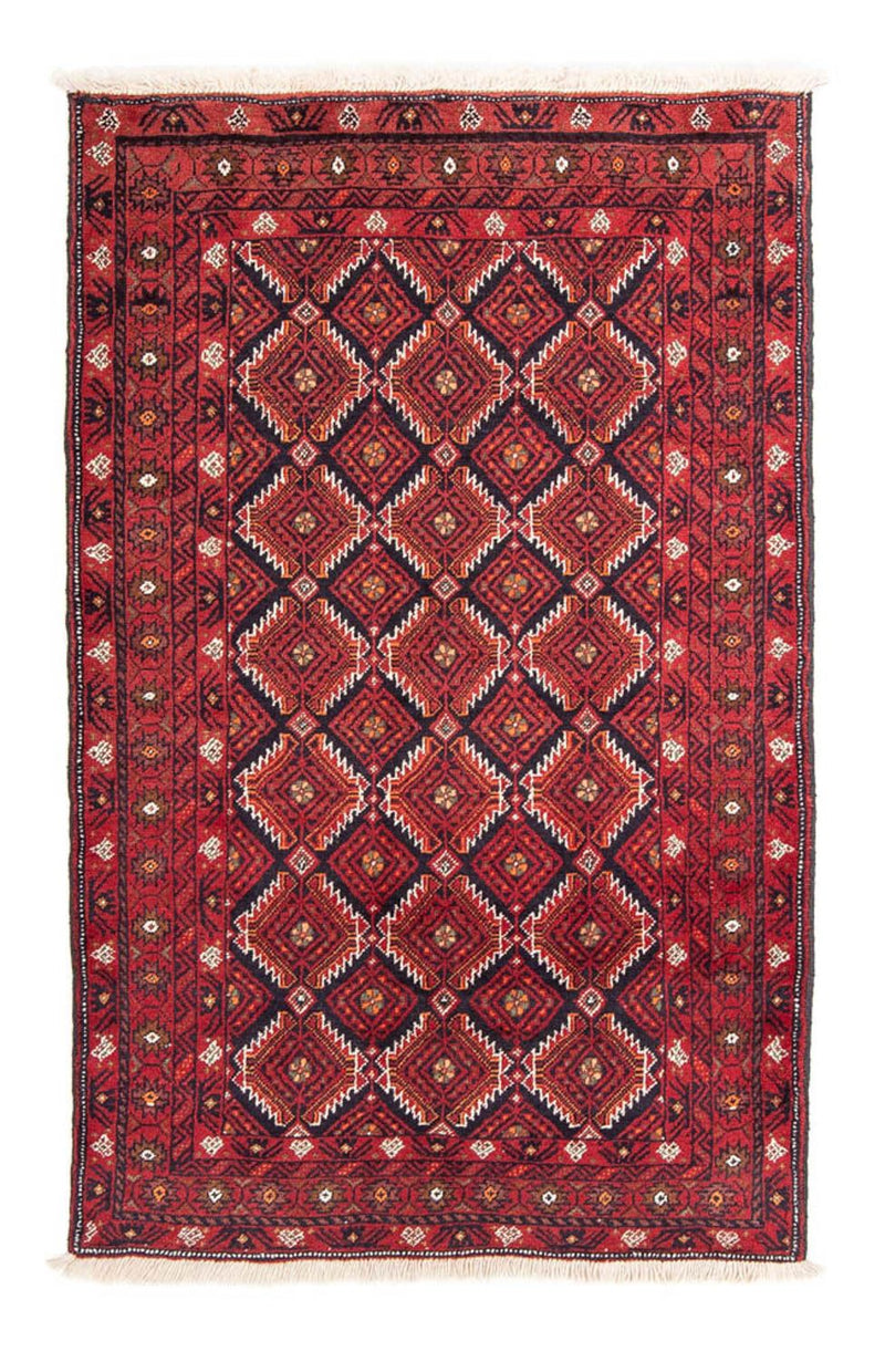 Loper Baluch tapijt - 184 x 105 cm - rood