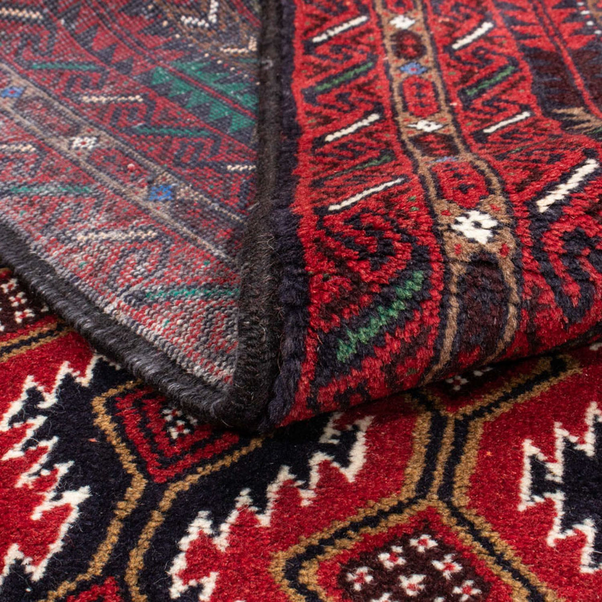 Loper Baluch tapijt - 206 x 106 cm - rood
