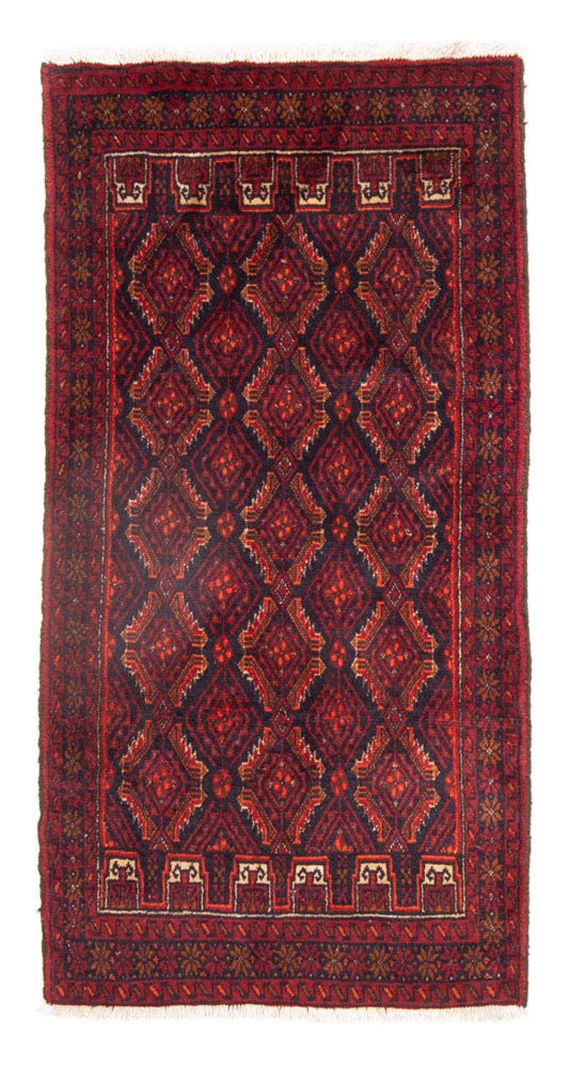 Baluch tapijt - 168 x 89 cm - donkerrood