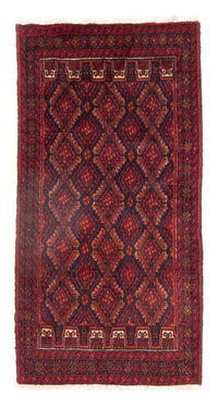 Baluch tapijt - 168 x 89 cm - donkerrood