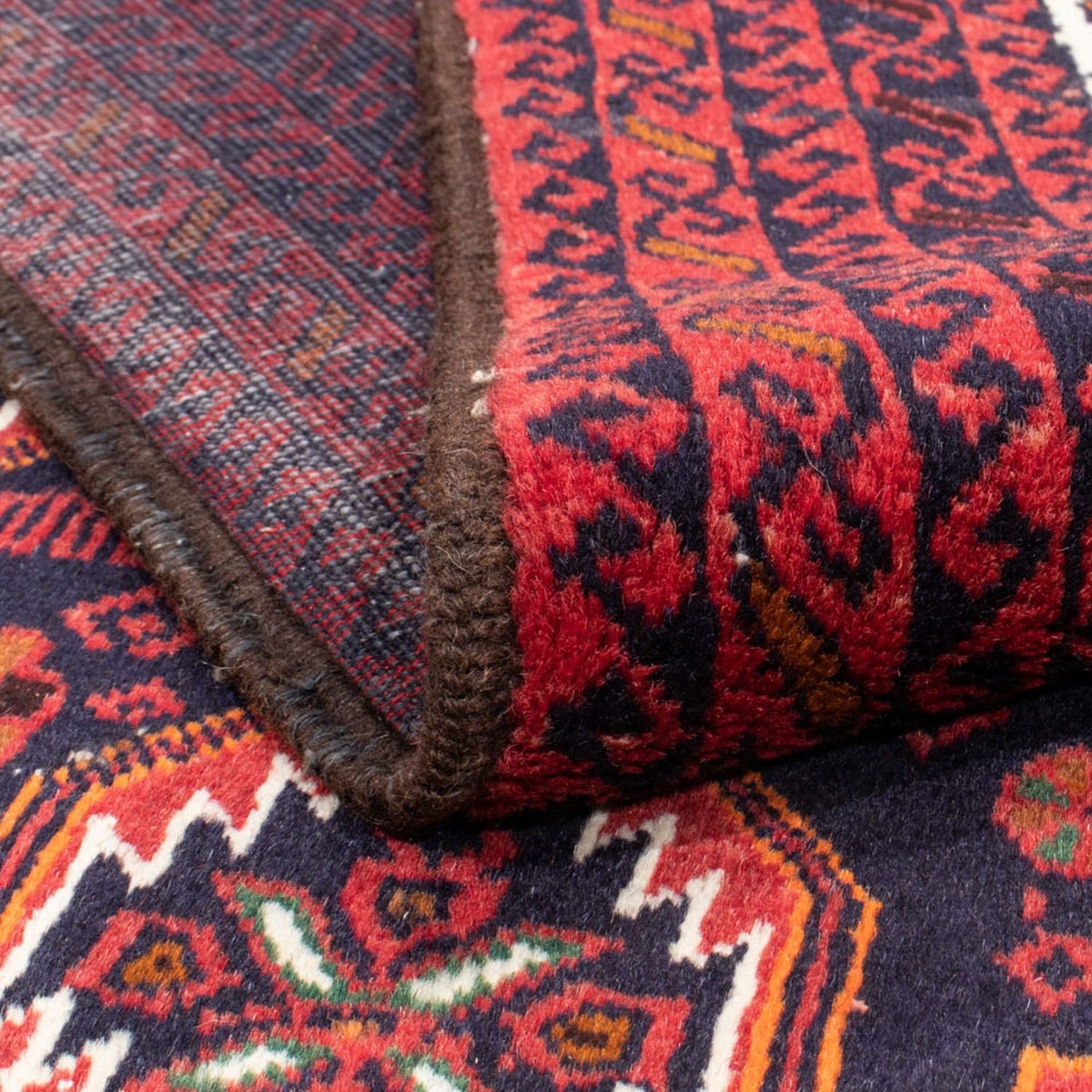 Loper Baluch tapijt - 202 x 100 cm - rood