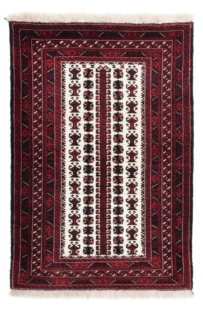 Baluch tapijt - 142 x 102 cm - donkerrood