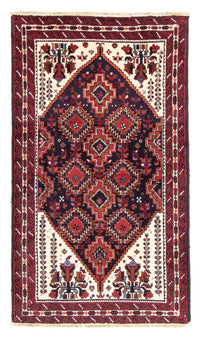 Loper Baluch tapijt - 185 x 103 cm - donkerblauw
