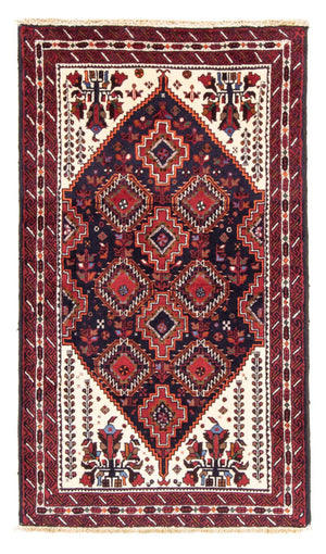 Loper Baluch tapijt - 185 x 103 cm - donkerblauw