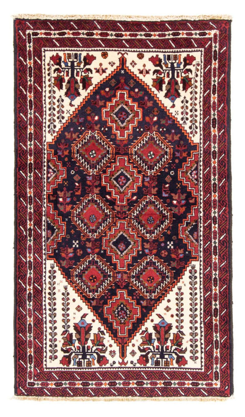 Loper Baluch tapijt - 185 x 103 cm - donkerblauw
