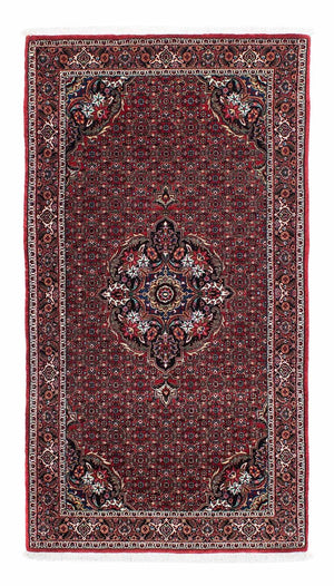 Loper Perzisch tapijt - Bijar - 195 x 98 cm - rood