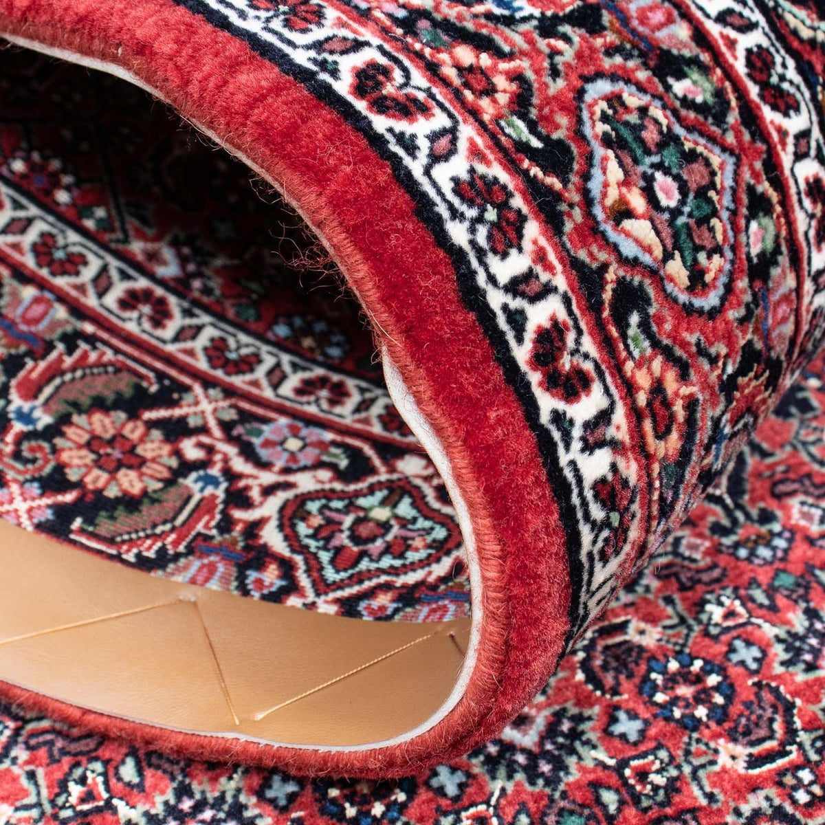 Loper Perzisch tapijt - Bijar - 195 x 98 cm - rood