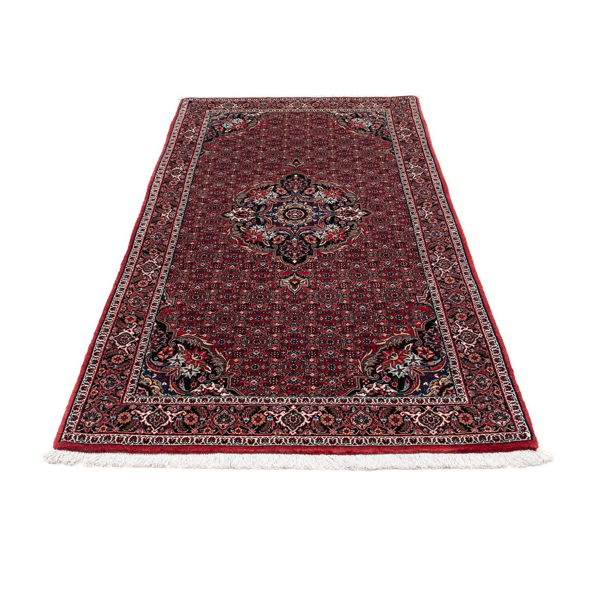 Loper Perzisch tapijt - Bijar - 195 x 98 cm - rood