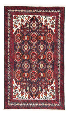 Loper Baluch tapijt - 196 x 110 cm - donkerblauw