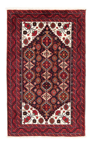 Loper Baluch tapijt - 175 x 100 cm - rood