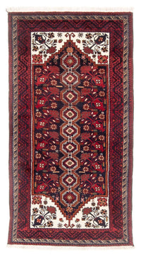 Loper Baluch tapijt - 199 x 99 cm - rood