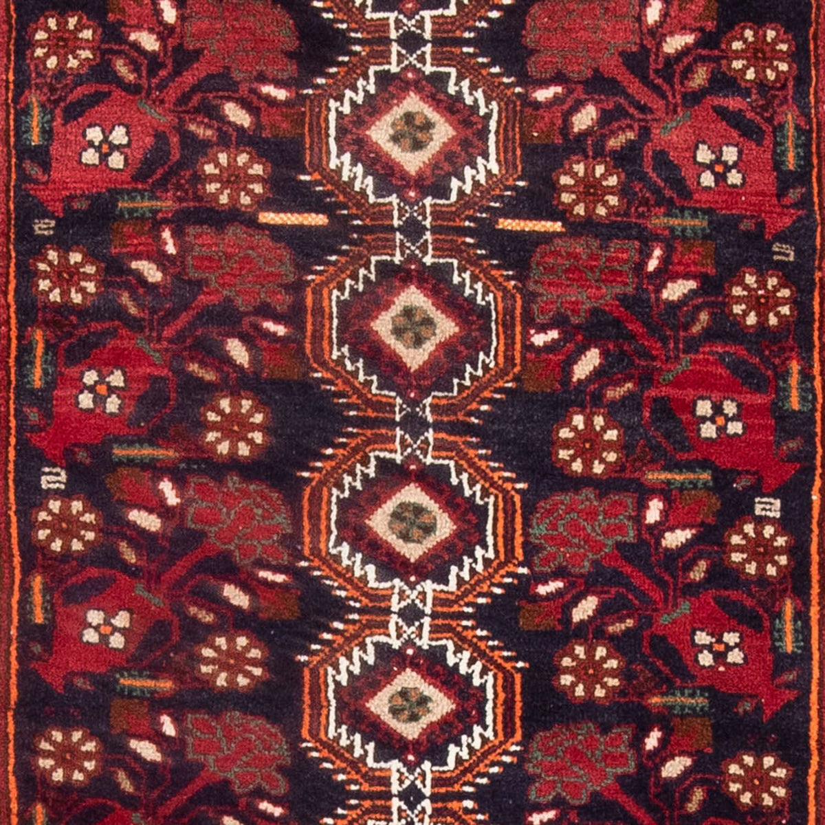 Loper Baluch tapijt - 199 x 99 cm - rood