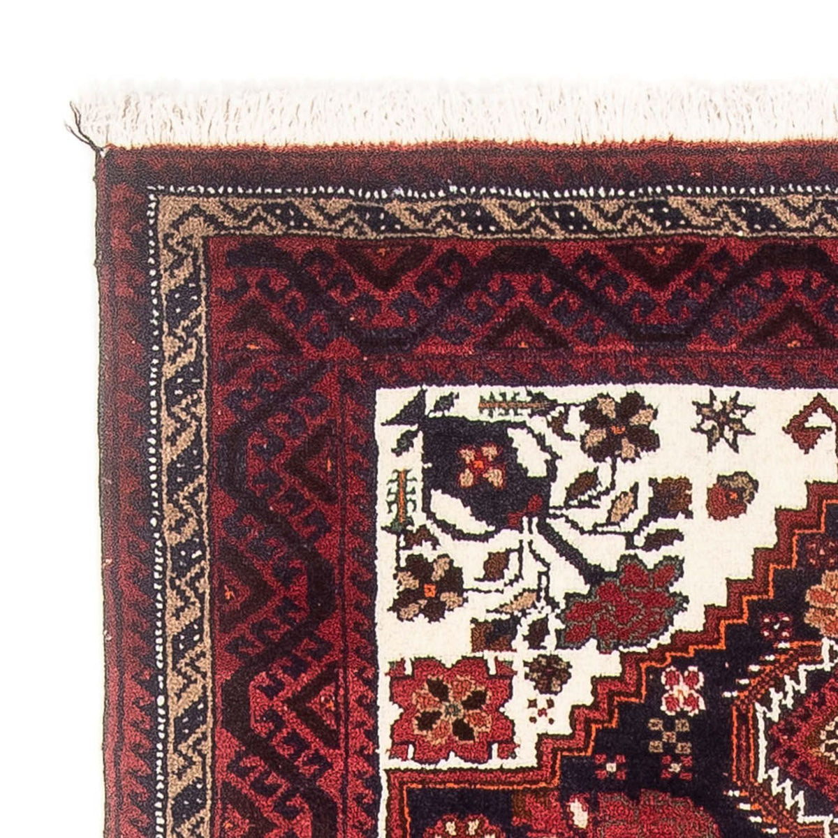 Loper Baluch tapijt - 199 x 99 cm - rood