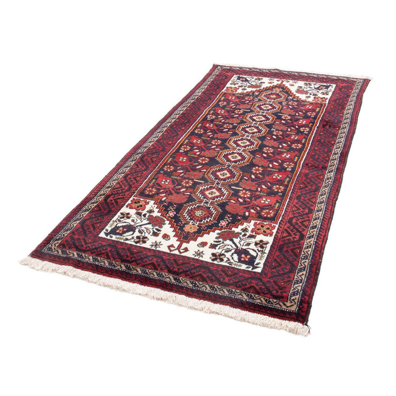 Loper Baluch tapijt - 199 x 99 cm - rood