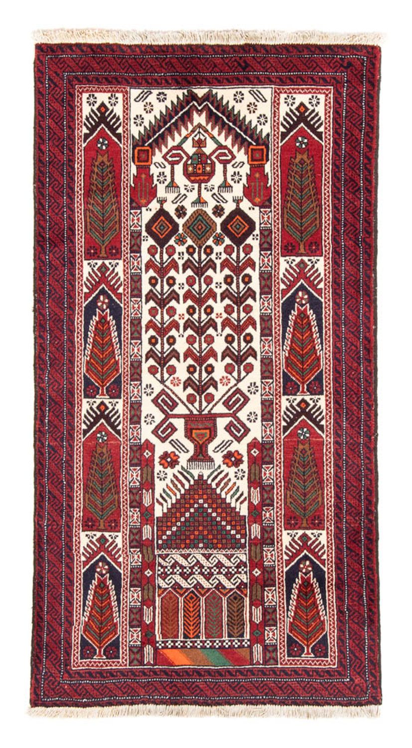Loper Baluch tapijt - 187 x 100 cm - beige