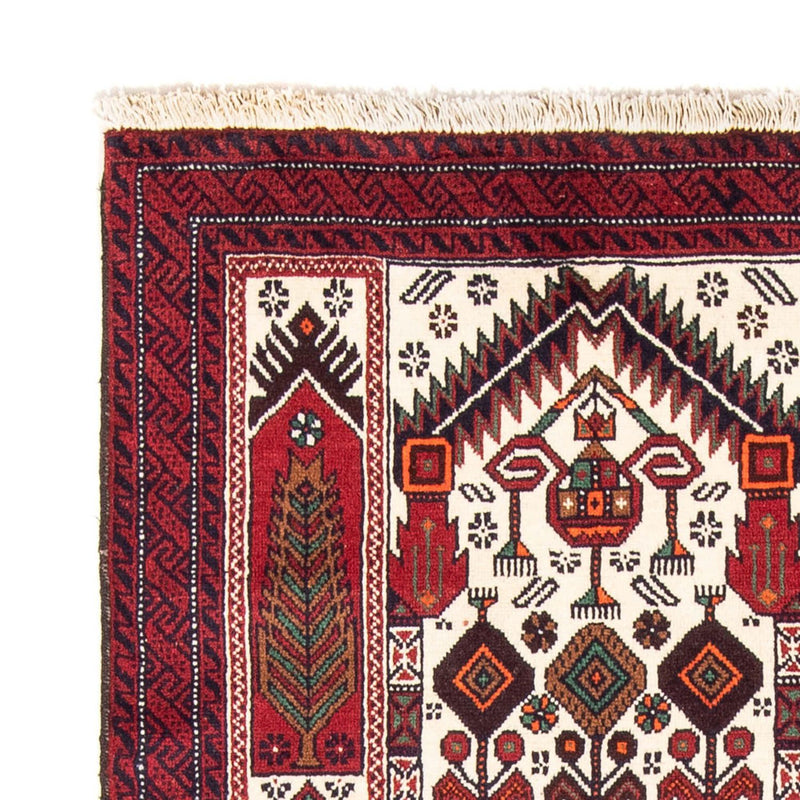 Loper Baluch tapijt - 187 x 100 cm - beige