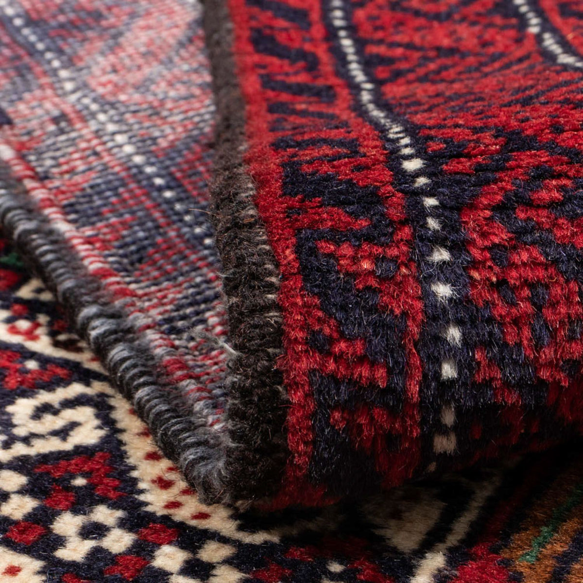 Loper Baluch tapijt - 187 x 100 cm - beige