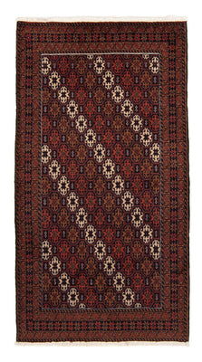 Loper Baluch tapijt - 186 x 102 cm - donkerrood