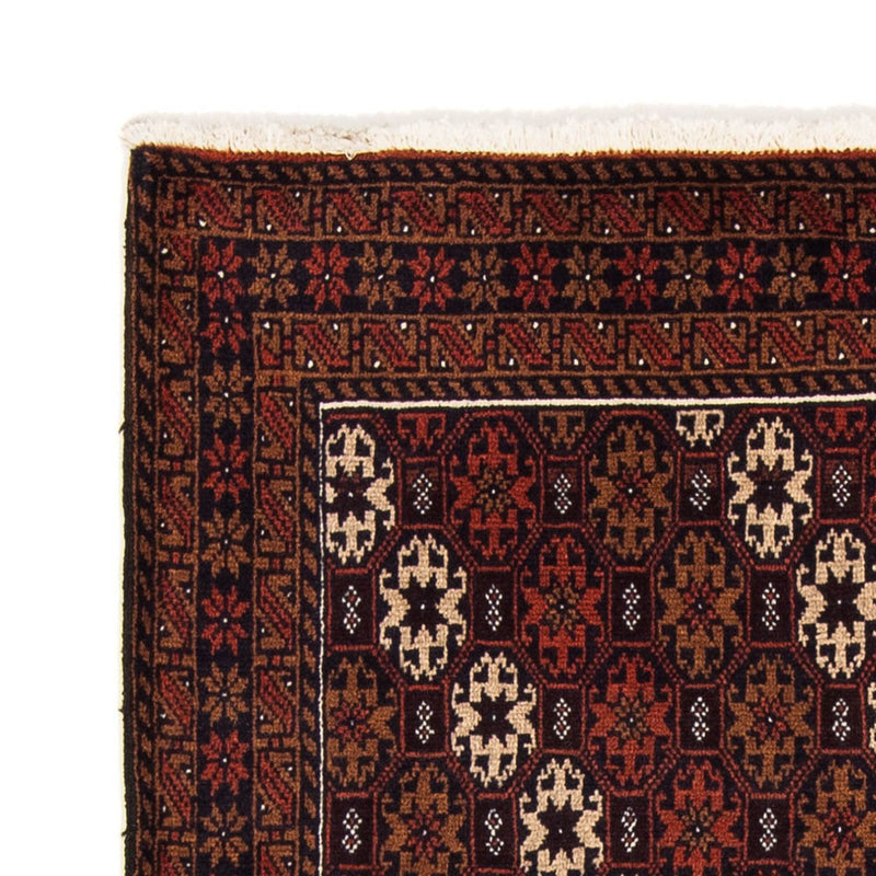 Loper Baluch tapijt - 186 x 102 cm - donkerrood