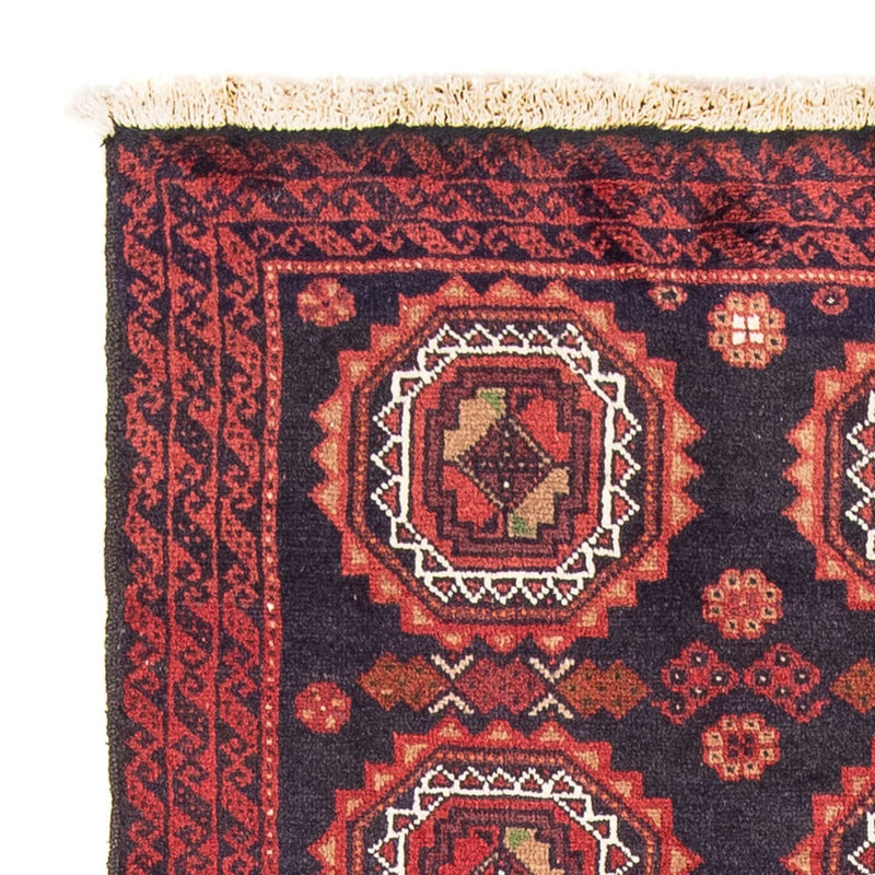 Loper Baluch tapijt - 186 x 95 cm - donkerblauw