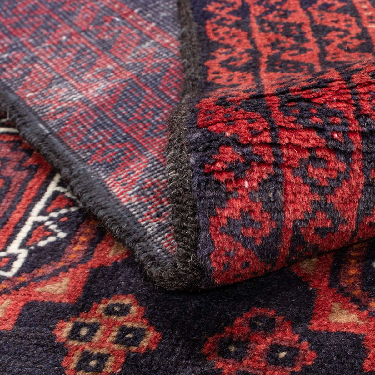 Loper Baluch tapijt - 186 x 95 cm - donkerblauw