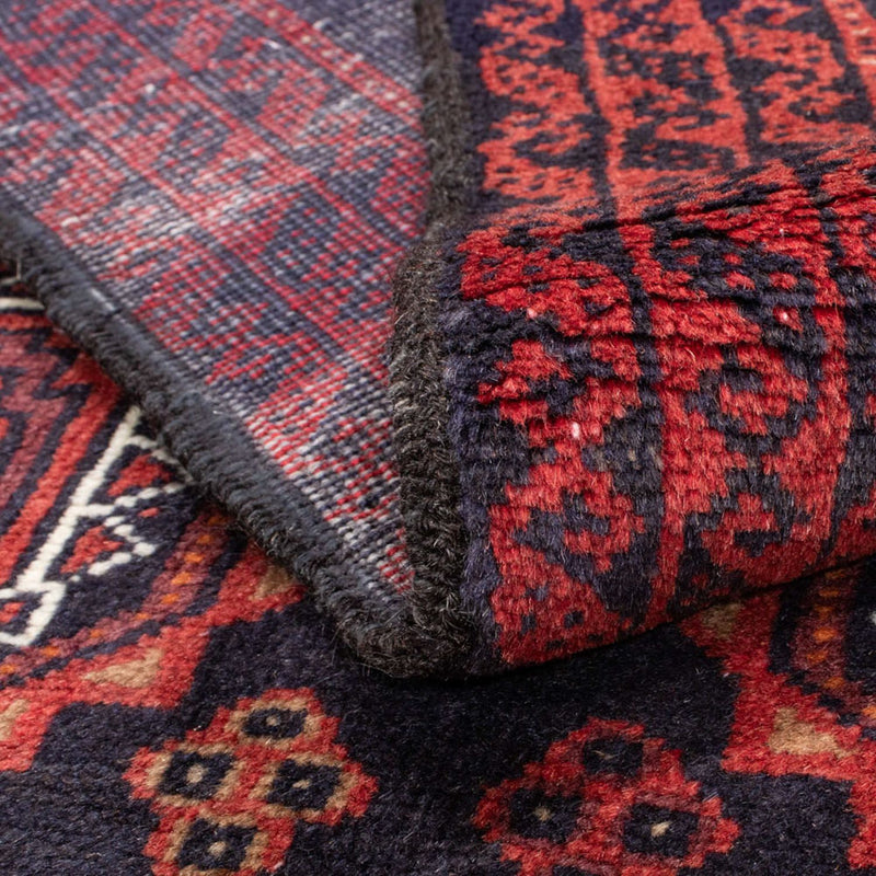 Loper Baluch tapijt - 186 x 95 cm - donkerblauw